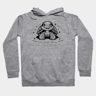 funny turtle I’m not slow, I’m just enjoying the view Hoodie